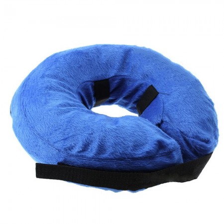 Meidong Inflatable Comfy Cone for Dogs Cats Protective Soft Pet Recovery Collar After Surgery Prevent Dogs from Biting & Scratching